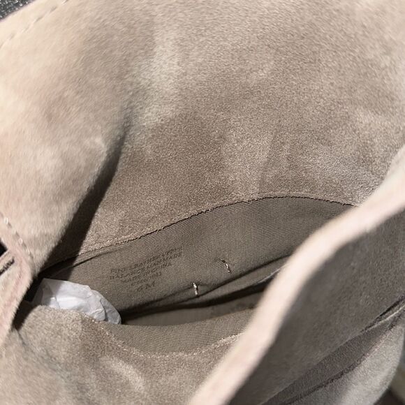 Splendid x Anthro 6 TanโGenuine Leather Suede Tasseled Pull on Ankle Booties - Picture 10 of 14